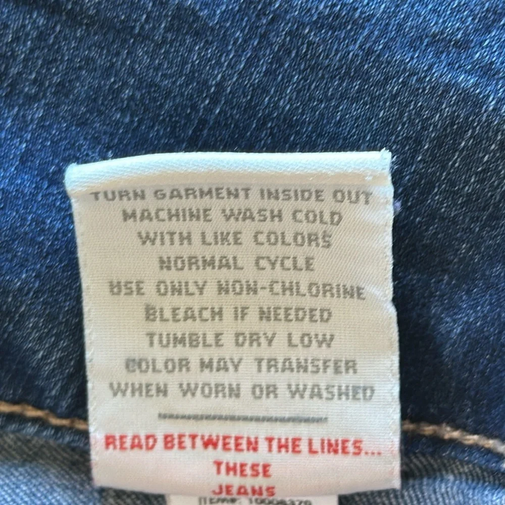 Torrid Denim stretch jeggings, size 16R - Picture 9 of 10